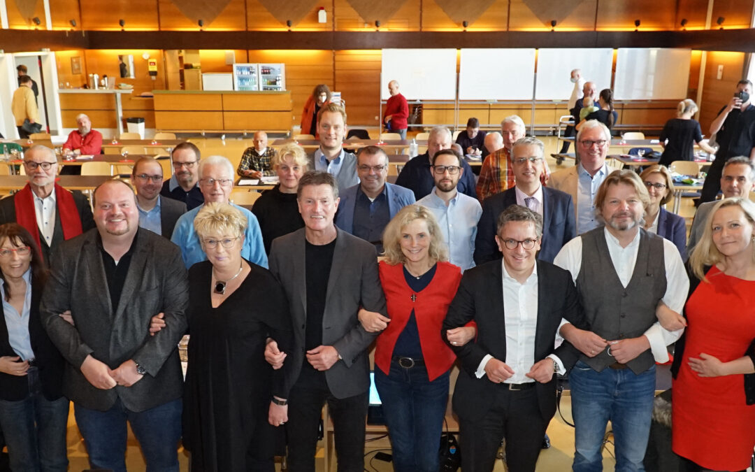 Parteitag: Detlev Pilger mit großer Mehrheit im Amt als Vorsitzender des Stadtverbands bestätigt