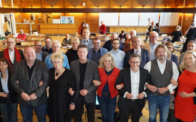 Parteitag: Detlev Pilger mit großer Mehrheit im Amt als Vorsitzender des Stadtverbands bestätigt